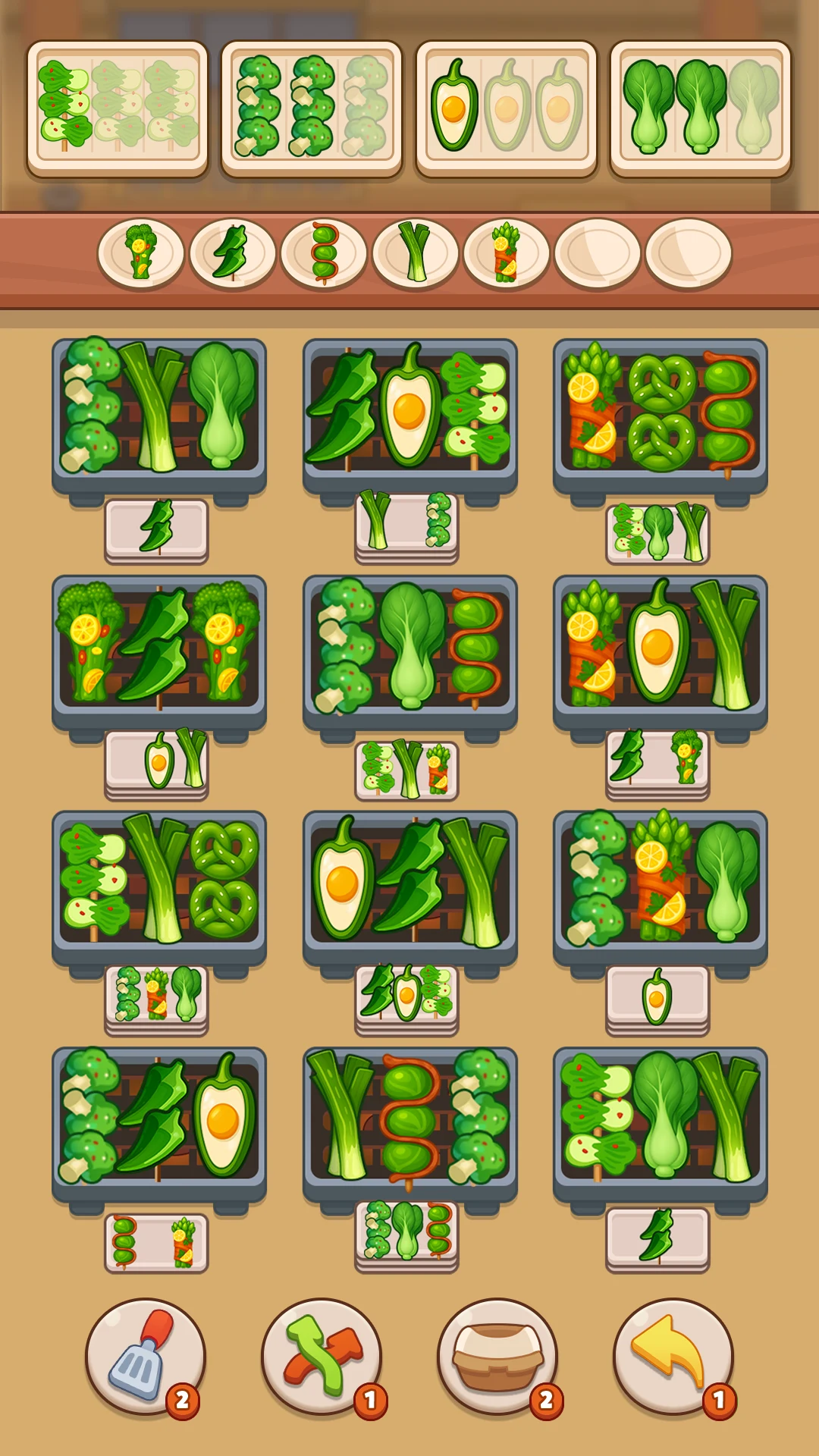 Foodie Skewer: Grill Order screenshot