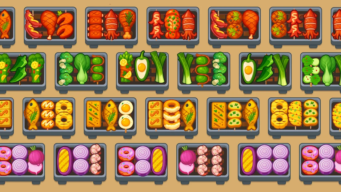 Foodie Skewer: Grill Order screenshot