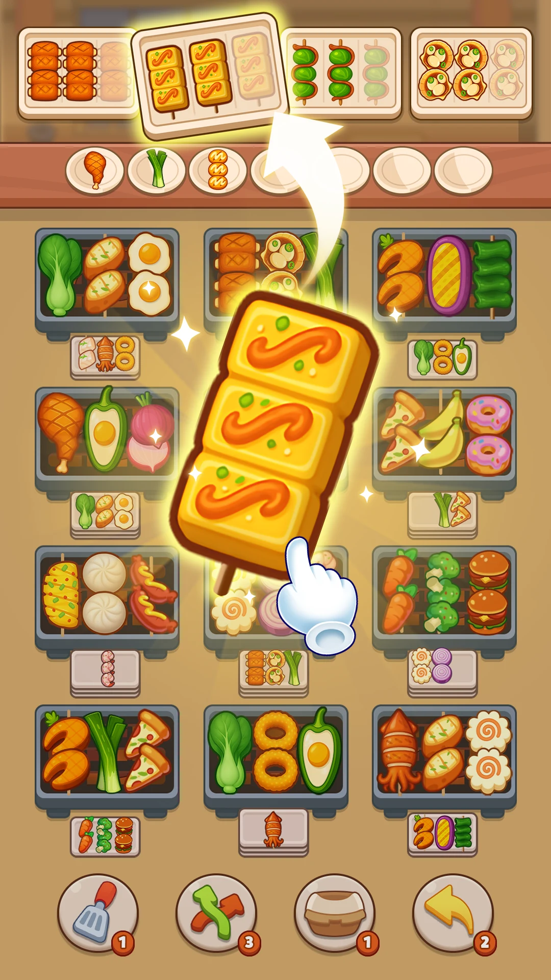 Foodie Skewer: Grill Order screenshot