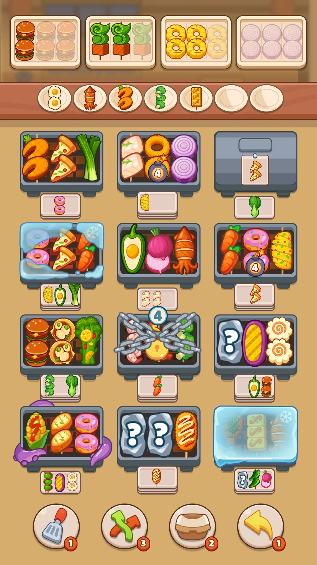 Foodie Skewer: Grill Order screenshot